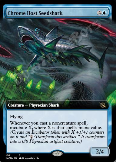 Chrome Host Seedshark (Extended Art)