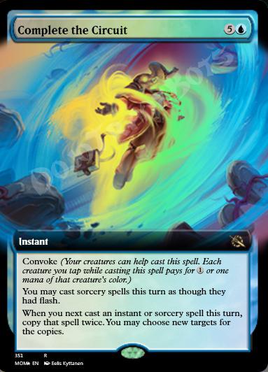 Complete the Circuit (Extended Art) FOIL