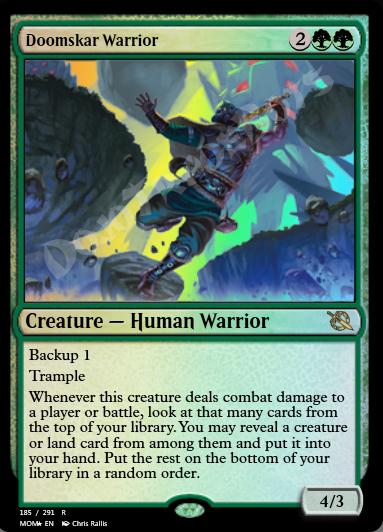 Doomskar Warrior FOIL