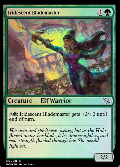 Iridescent Blademaster FOIL