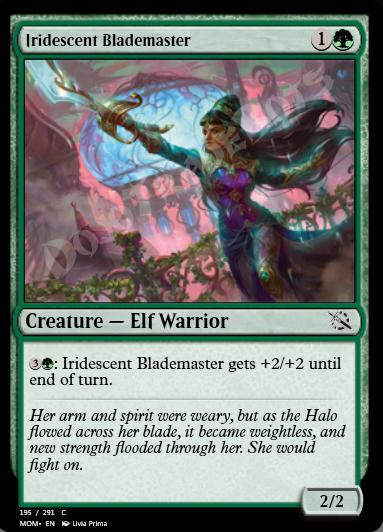 Iridescent Blademaster