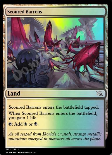 Scoured Barrens FOIL