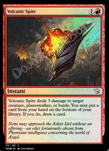 Volcanic Spite FOIL