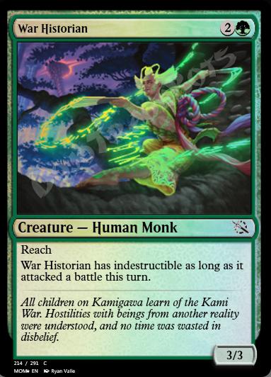 War Historian FOIL