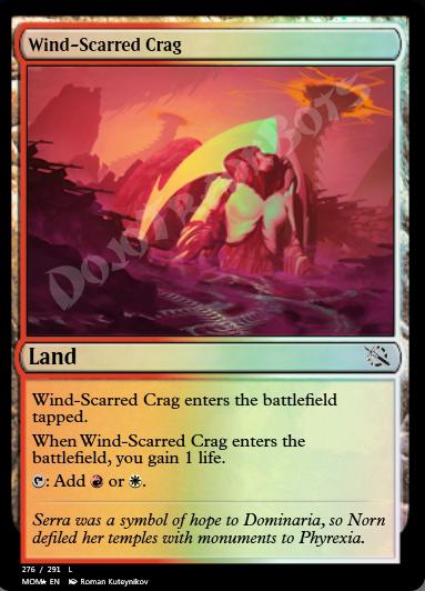 Wind-Scarred Crag FOIL