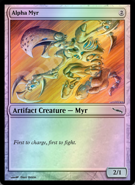 Alpha Myr FOIL