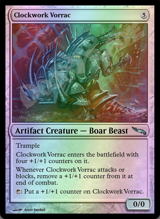 Clockwork Vorrac FOIL