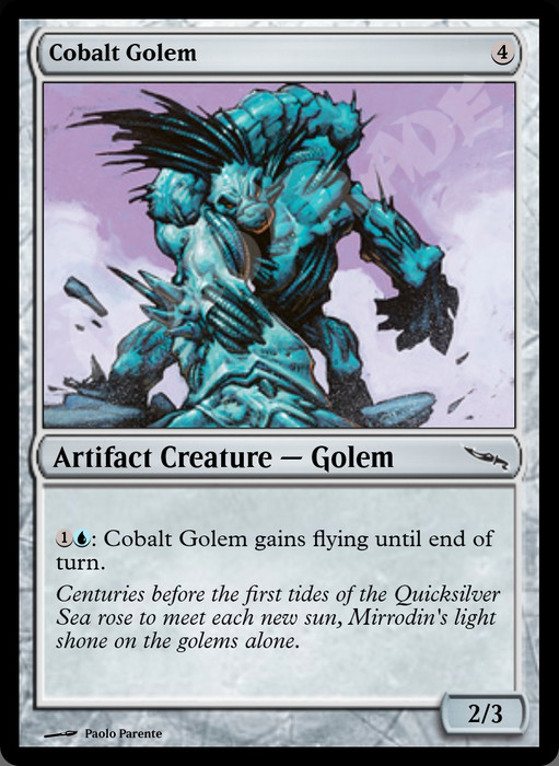 Cobalt Golem