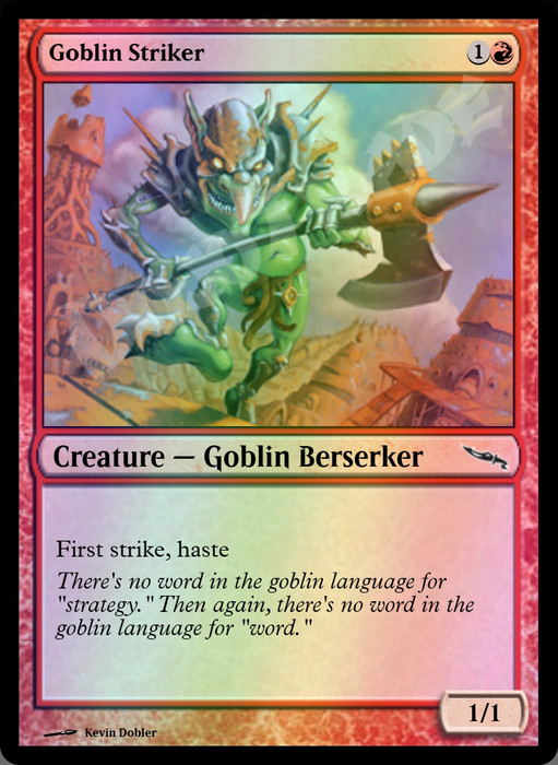 Goblin Striker FOIL