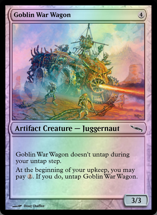 Goblin War Wagon FOIL