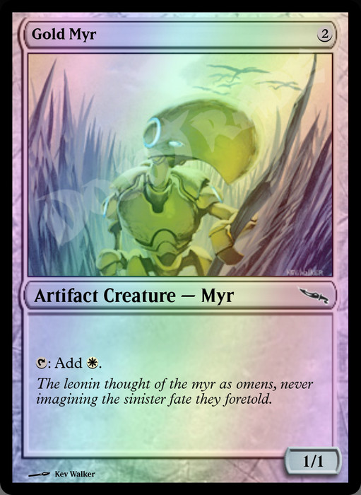 Gold Myr FOIL