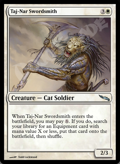 Taj-Nar Swordsmith