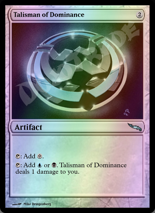 Talisman of Dominance FOIL