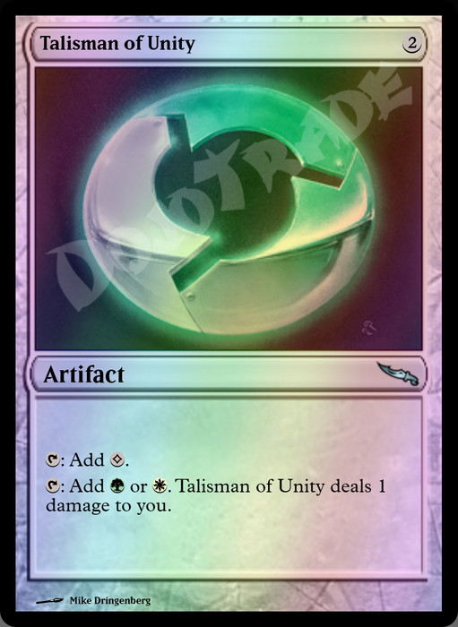 Talisman of Unity FOIL