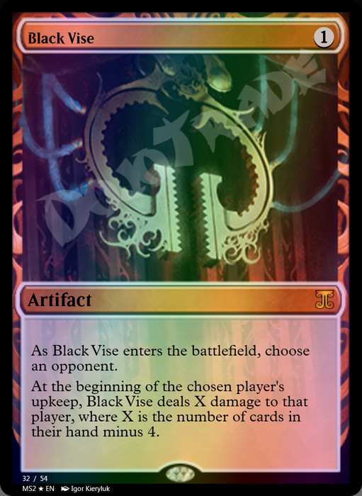 Black Vise FOIL