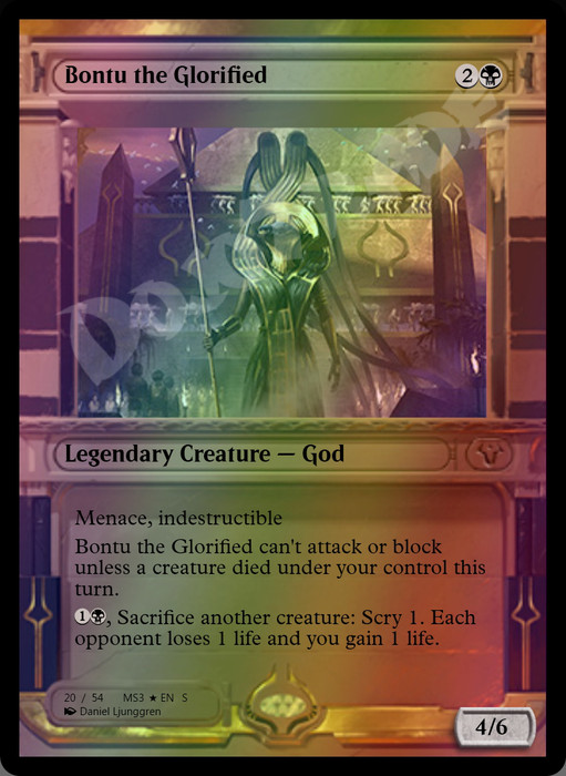 Bontu the Glorified FOIL