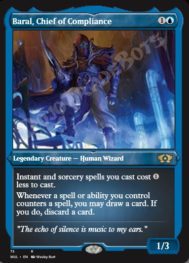 Baral, Chief of Compliance (Etched)