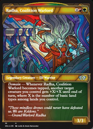 Radha, Coalition Warlord FOIL