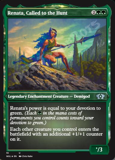 Renata, Called to the Hunt (Etched) FOIL