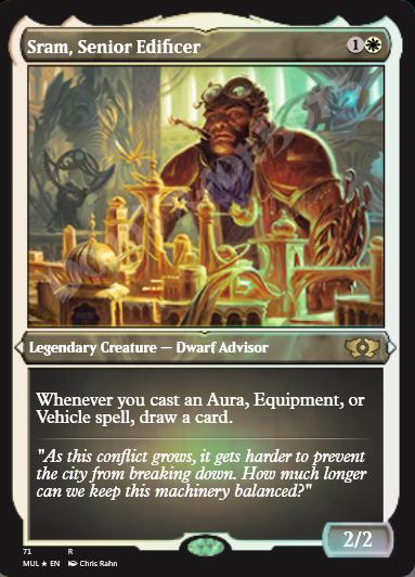 Sram, Senior Edificer (Etched) FOIL