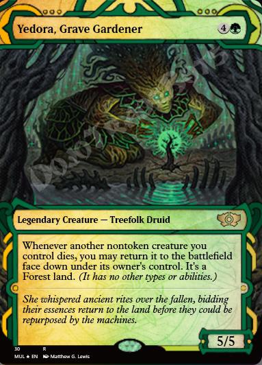 Yedora, Grave Gardener FOIL