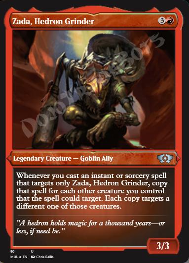 Zada, Hedron Grinder (Etched) FOIL