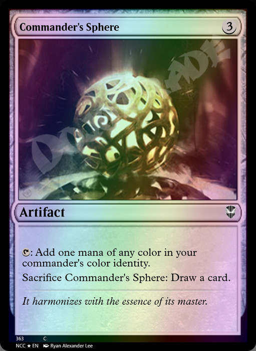 Commander's Sphere FOIL