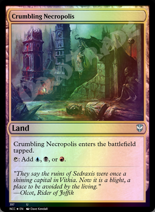 Crumbling Necropolis FOIL