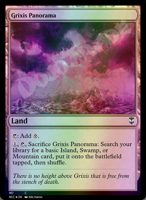 Grixis Panorama FOIL