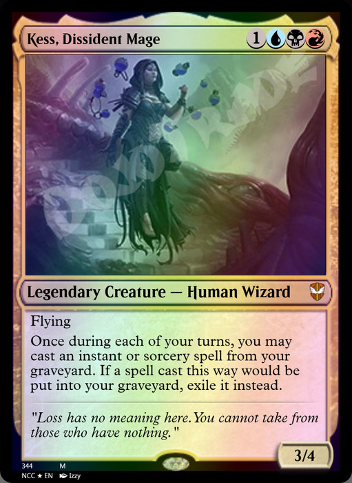 Kess, Dissident Mage FOIL