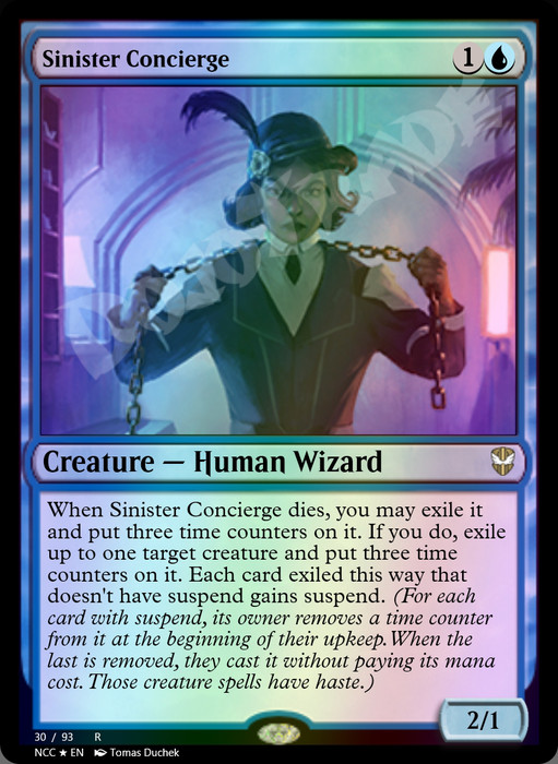 Sinister Concierge FOIL