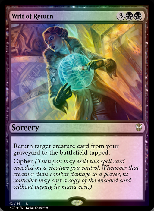 Writ of Return FOIL