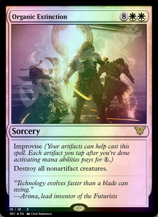 Organic Extinction FOIL