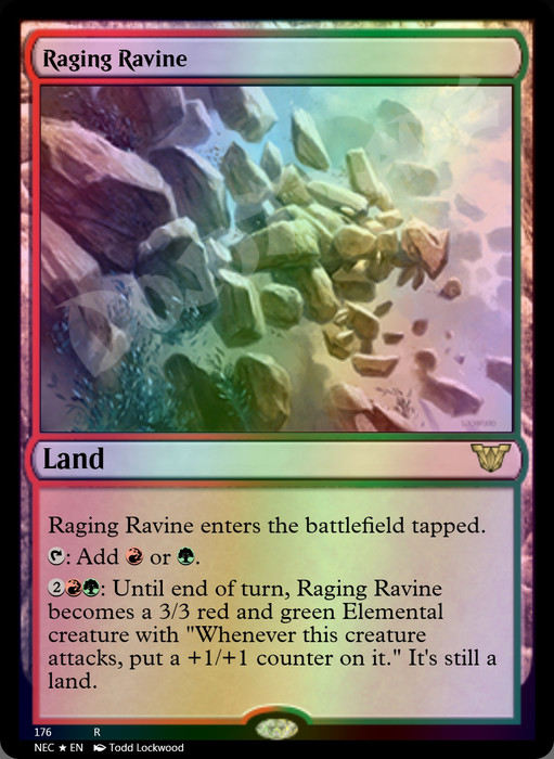 Raging Ravine FOIL