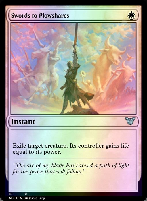 Swords to Plowshares FOIL