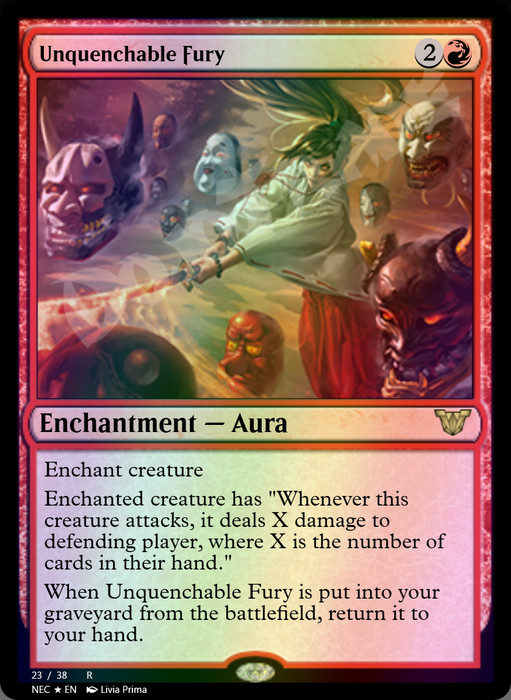 Unquenchable Fury FOIL