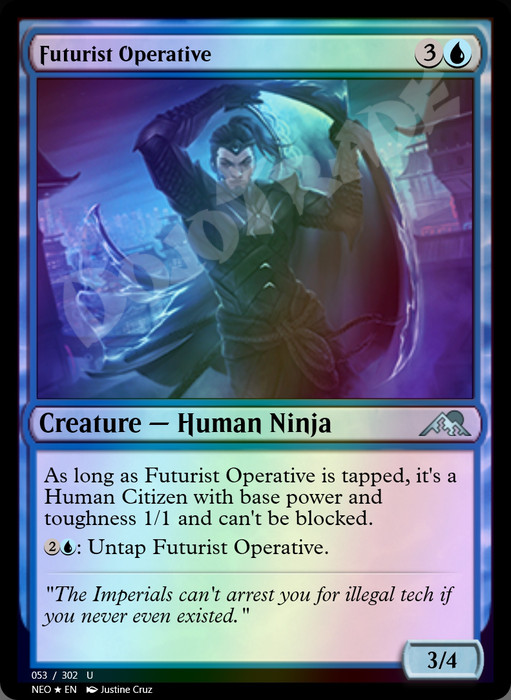 Futurist Operative FOIL