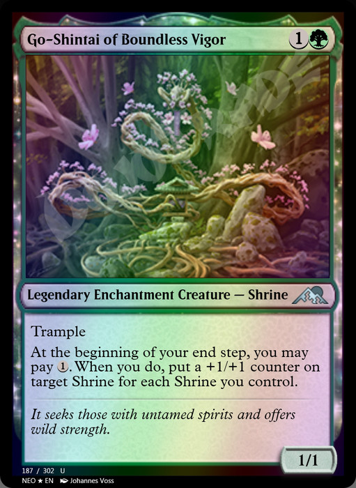 Go-Shintai of Boundless Vigor FOIL