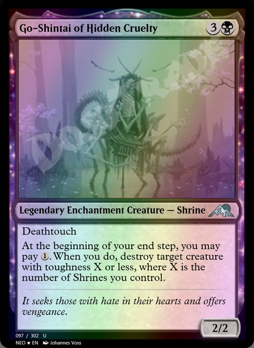 Go-Shintai of Hidden Cruelty FOIL