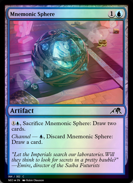 Mnemonic Sphere FOIL