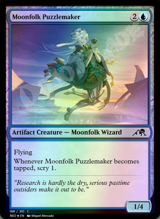 Moonfolk Puzzlemaker FOIL