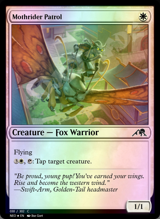 Mothrider Patrol FOIL