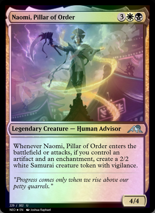 Naomi, Pillar of Order FOIL