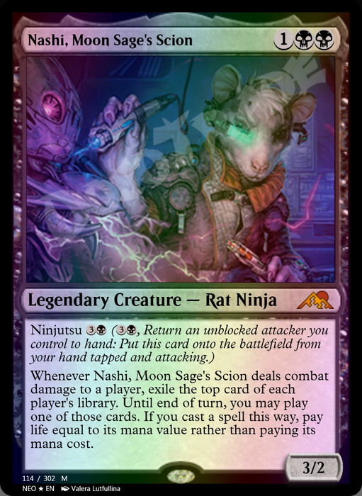 Nashi, Moon Sage's Scion FOIL