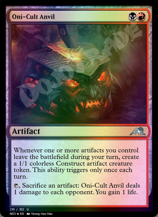 Oni-Cult Anvil FOIL