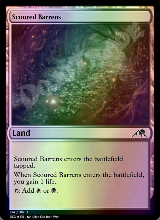 Scoured Barrens FOIL