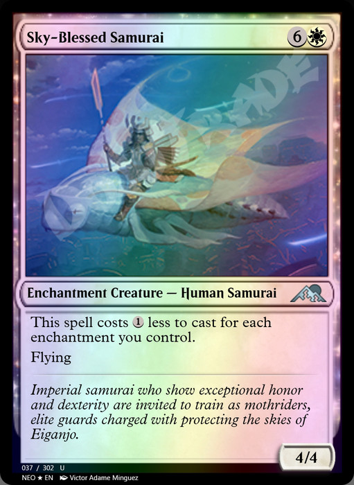 Sky-Blessed Samurai FOIL