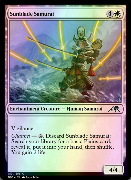 Sunblade Samurai FOIL