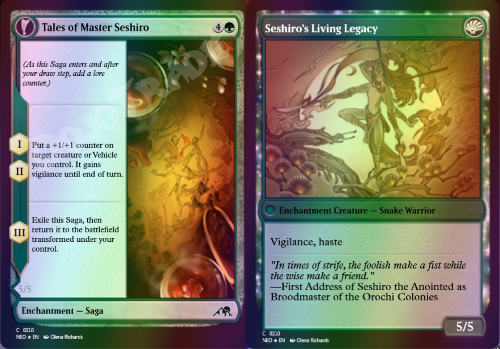 Tales of Master Seshiro FOIL