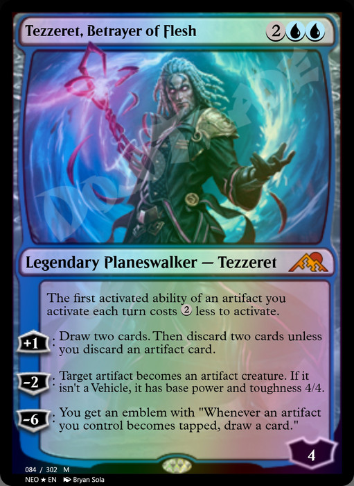 Tezzeret, Betrayer of Flesh FOIL